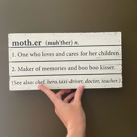 Mother Decor Sign - Picture 2 of 5
